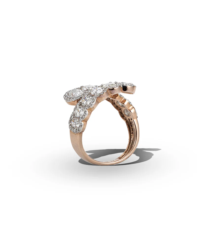 La DiaMantés  | Diamond Cascade Ring